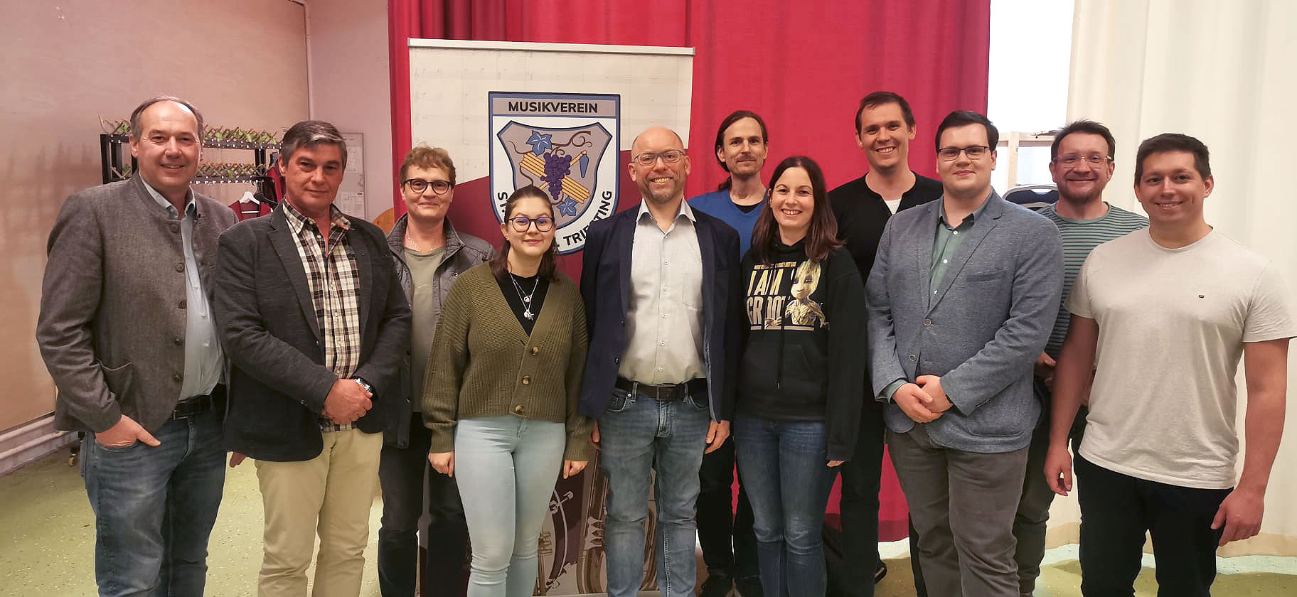 Gruppenfoto im Volksheim